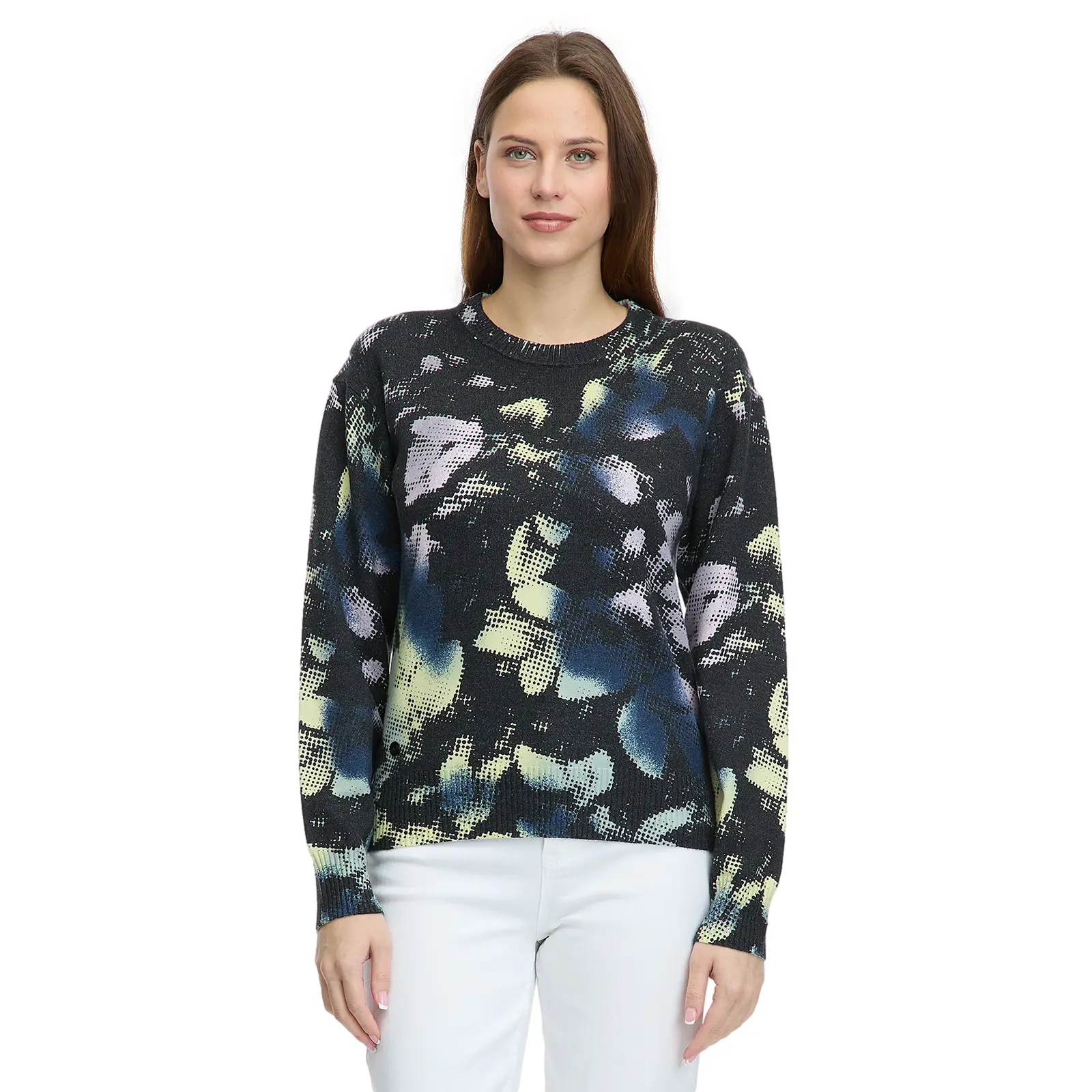 Pullover Damen Ragwear Zanuba Print