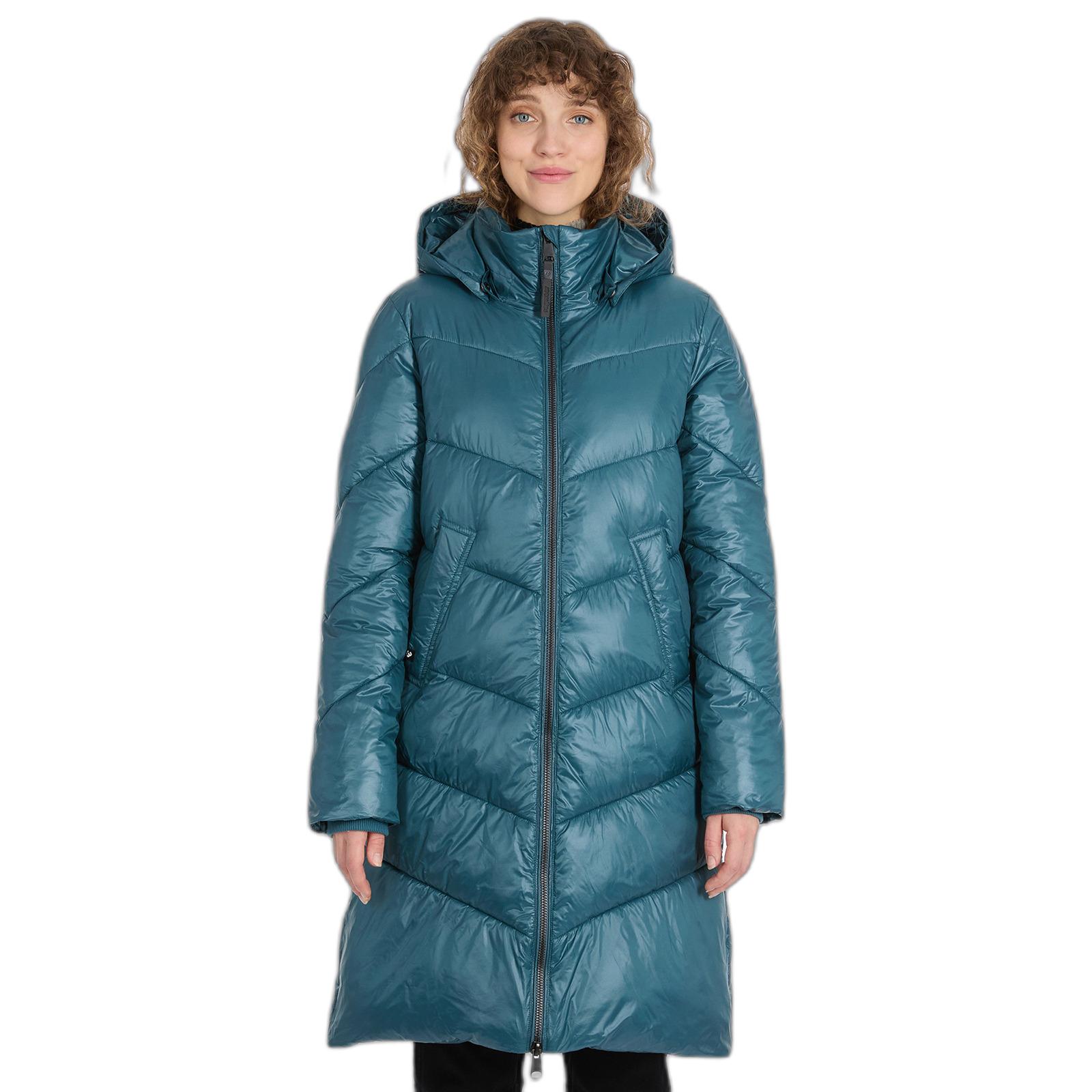 4255813163831 - Damen glänzende Daunenjacke Rebelka