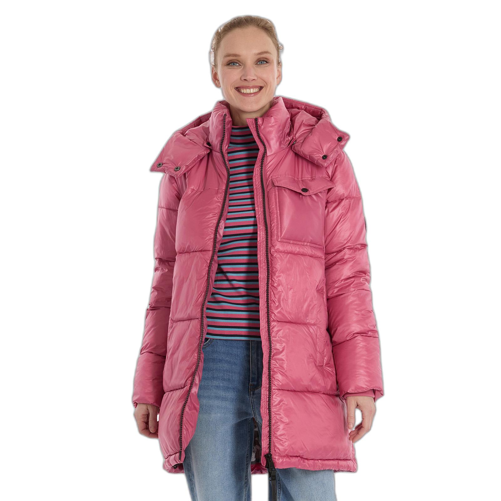 4255813164005 - Lange Daunenjacke  mit Kapuze Damen Roobie