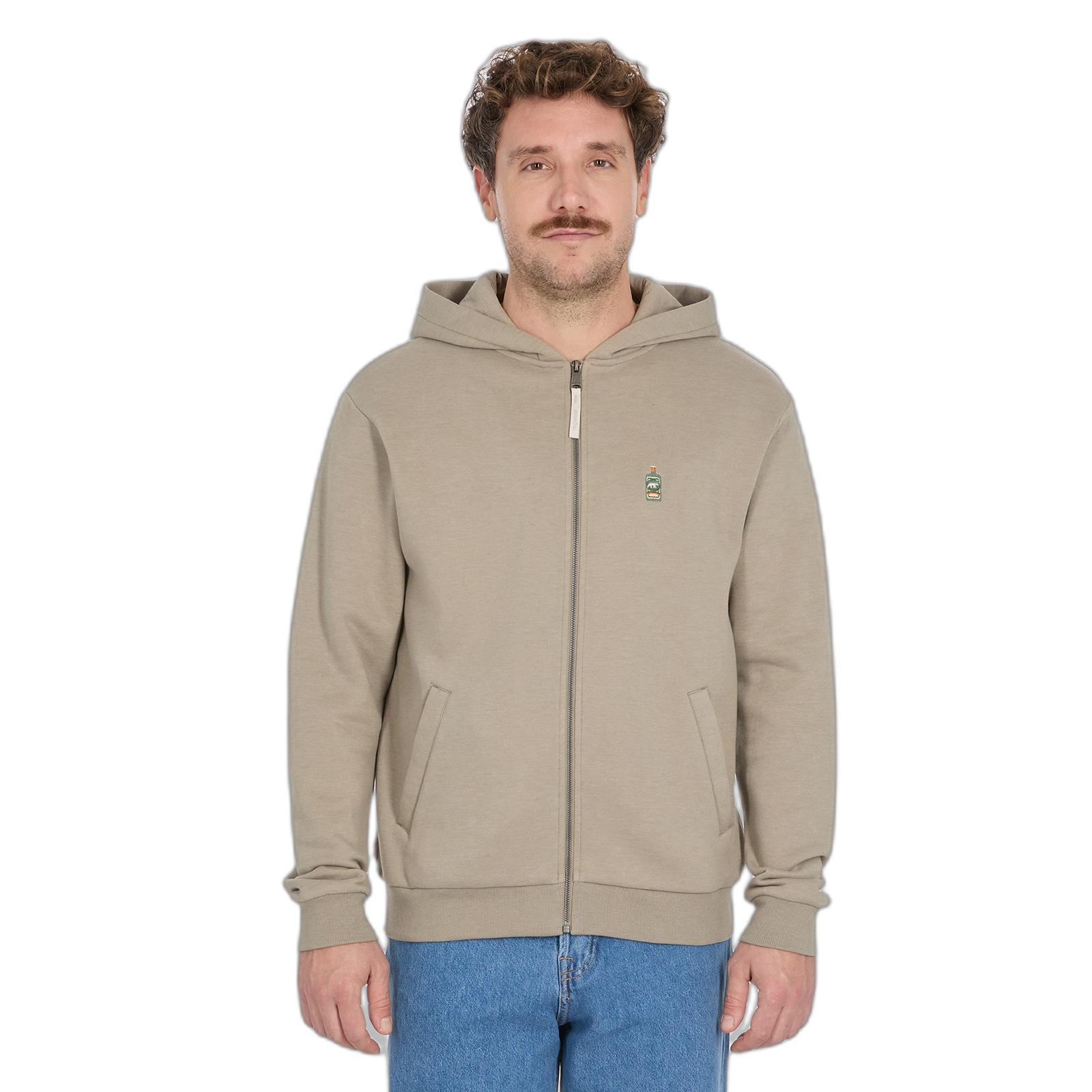 4255813179979 - Gestickter Kapuzenpullover mit Reißverschluss Natten