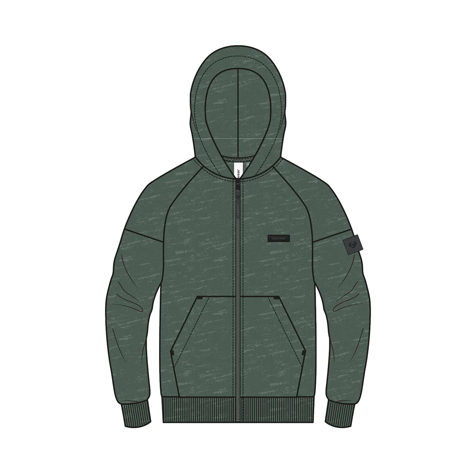 Kapuzensweatshirt Ragwear Zenway FR