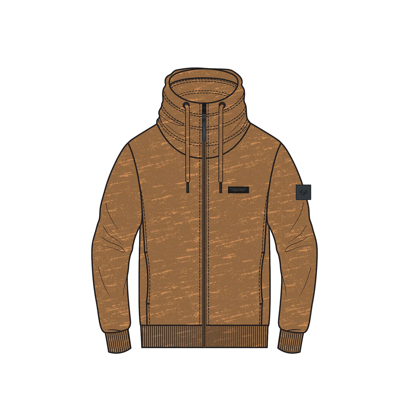 Kapuzensweatshirt Ragwear Jucay FR