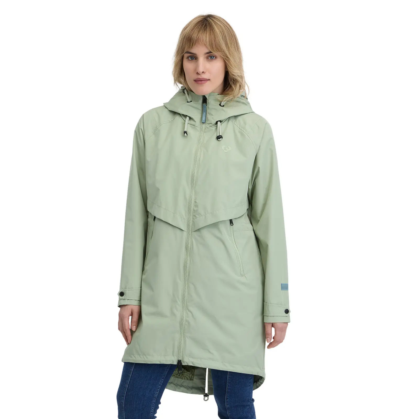 Lange Regenjacke für Damen Ragwear Frodik