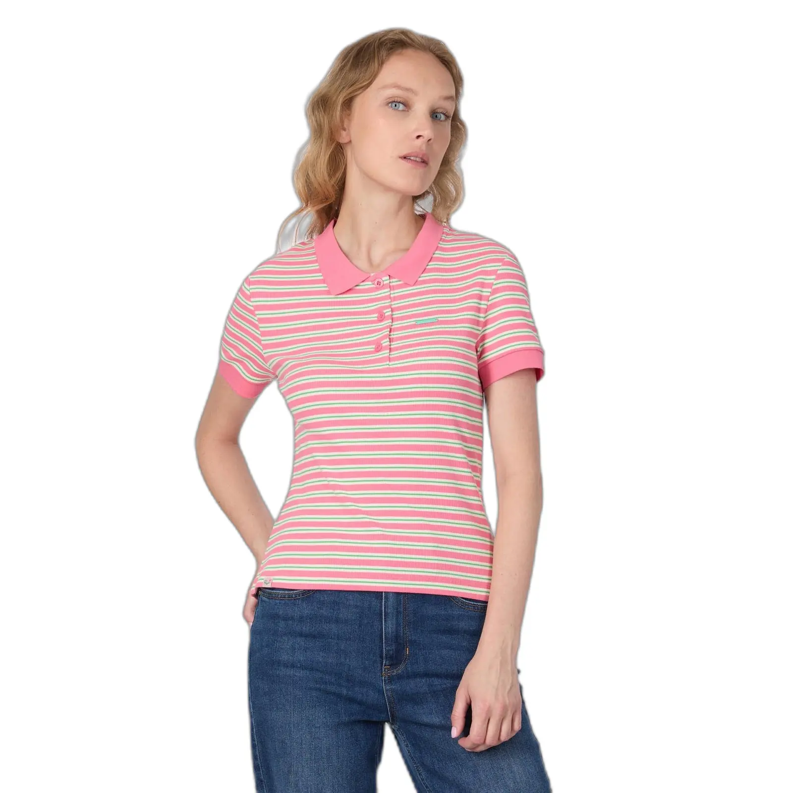 Polo da donna  Colaro Stripes