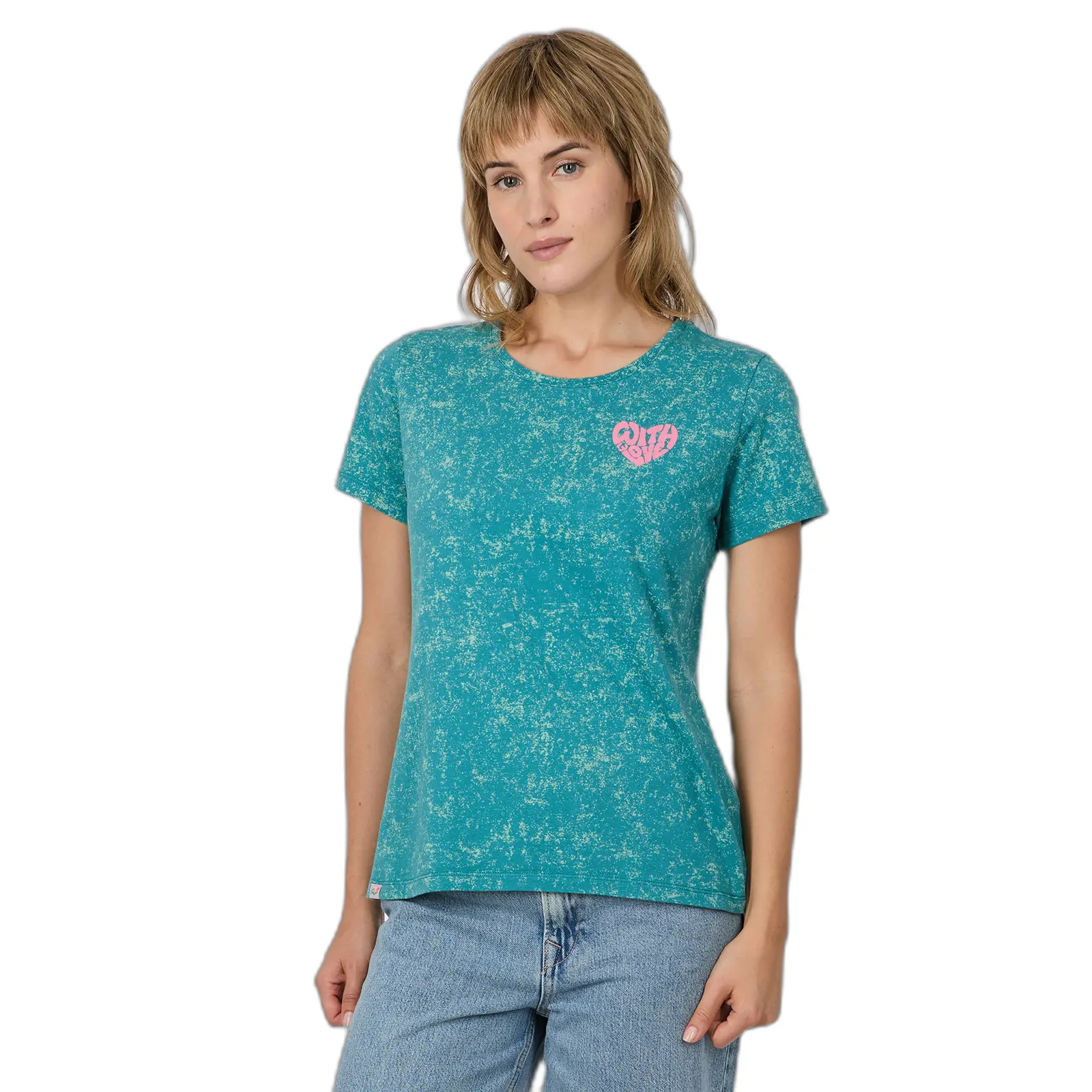 Damen T-Shirt Ragwear Mintta print