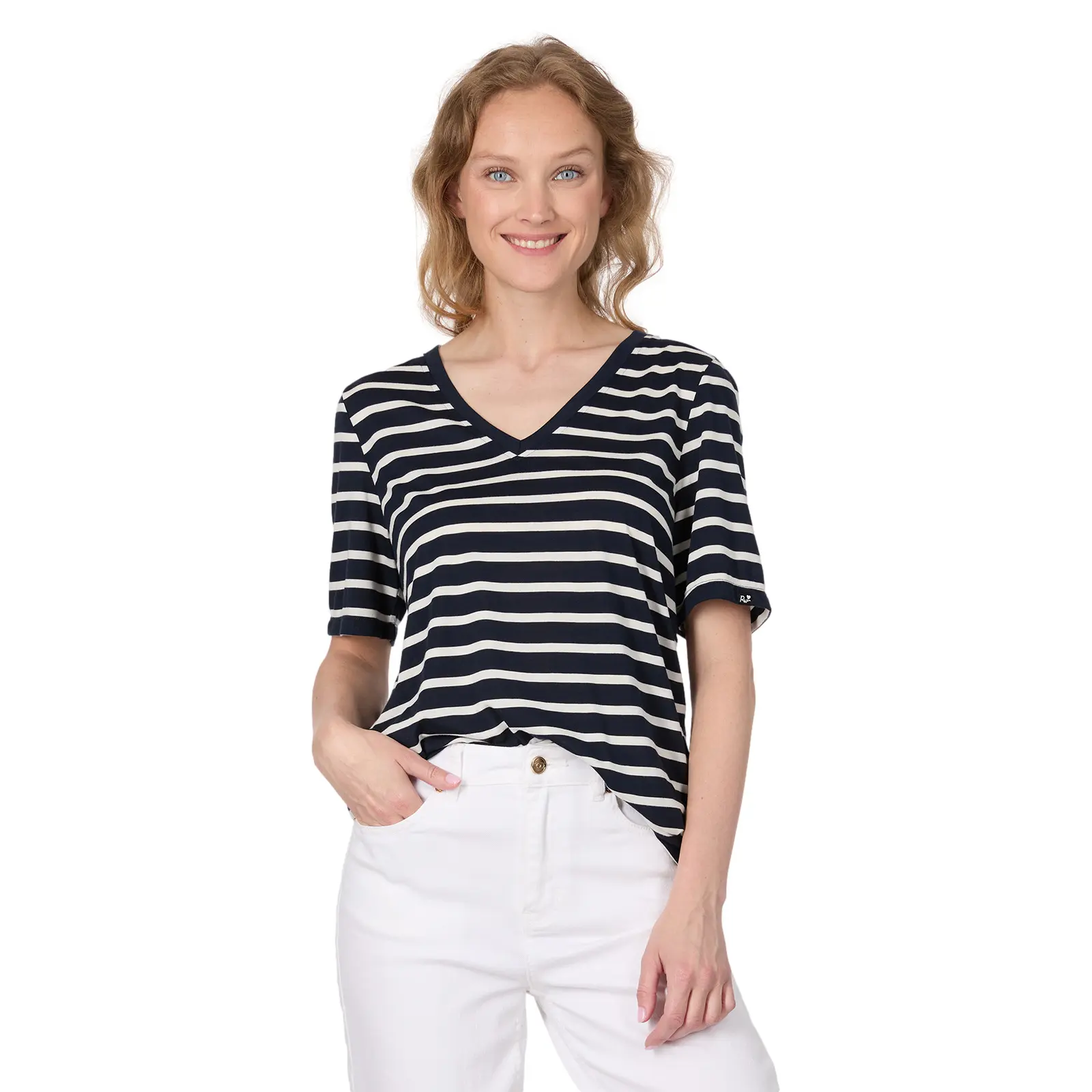 Damen T-Shirt Ragwear Salvie Stripes