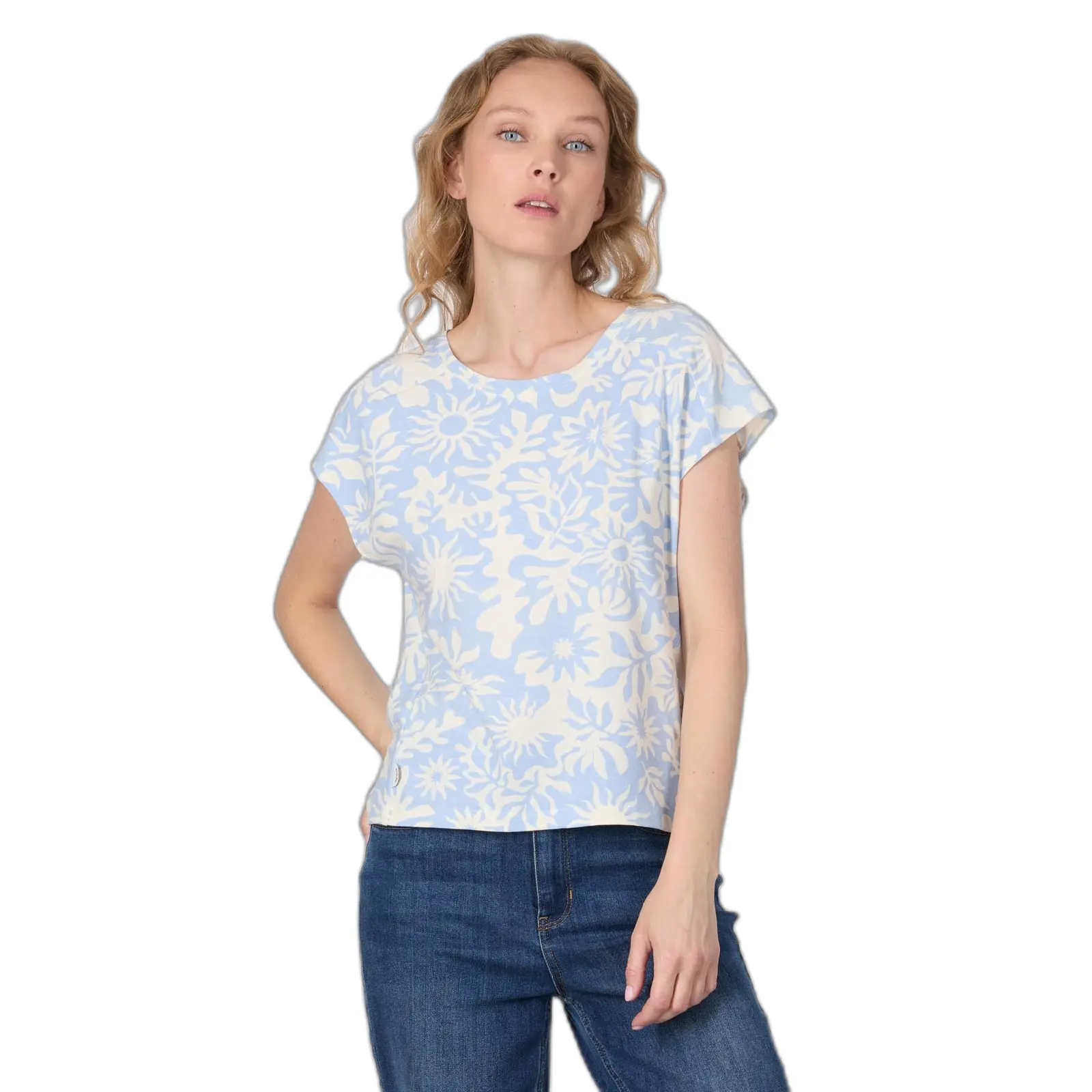 Image of Damen T-Shirt Ragwear Grateen print