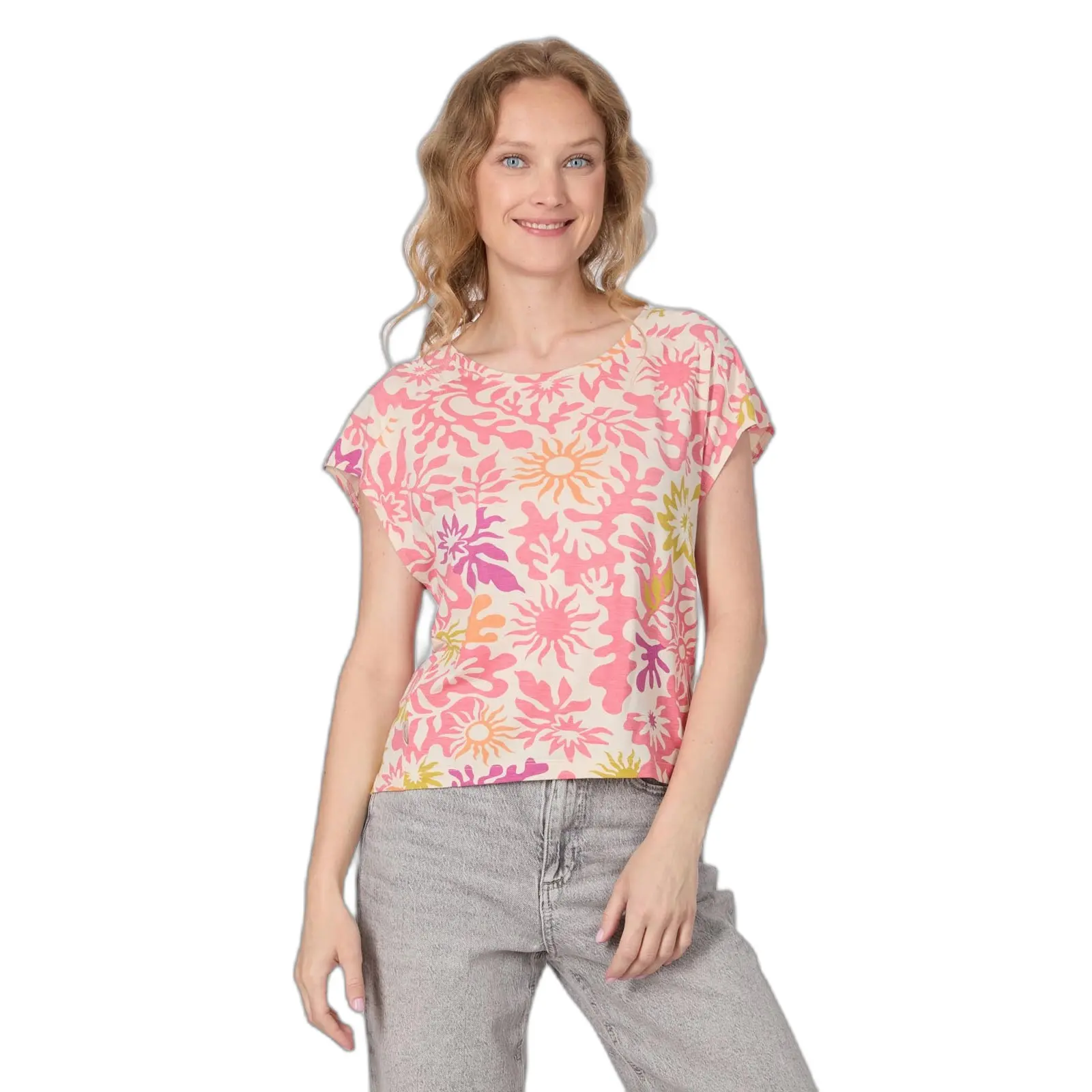Damen T-Shirt Ragwear Grateen print