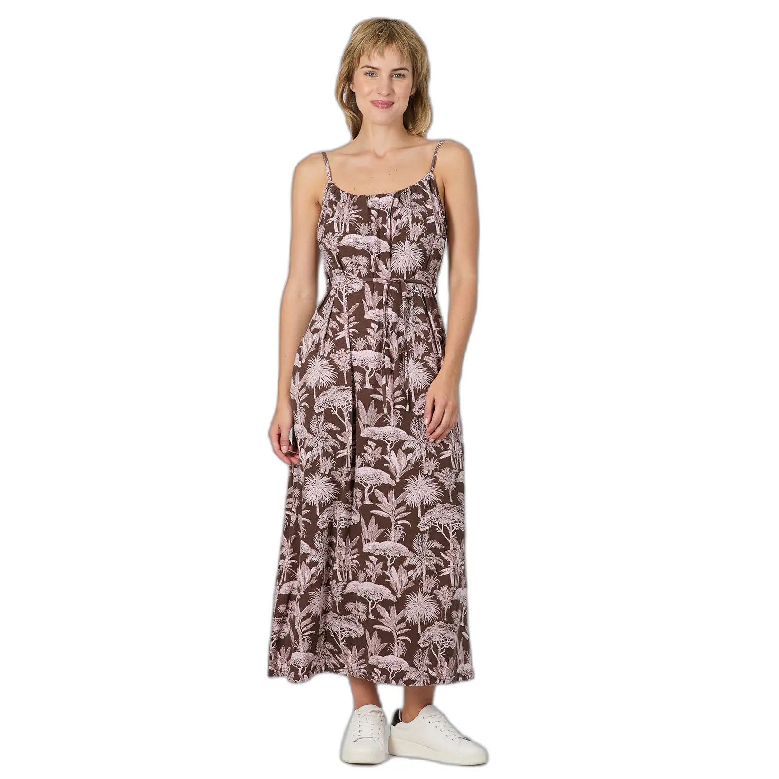 Langes Kleid, Damen Ragwear Marsali print