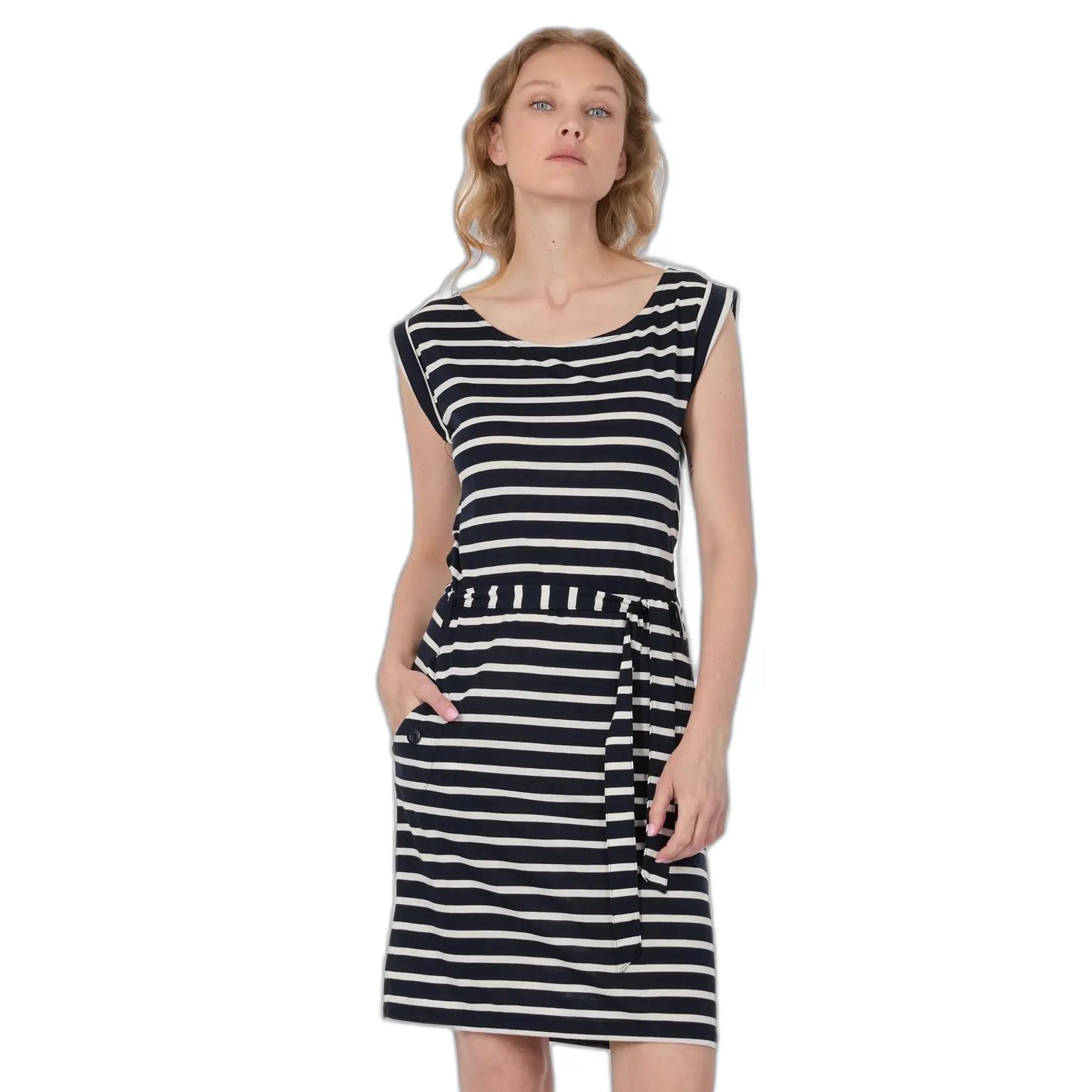 Vestito donna senza maniche  Tagg Stripes
