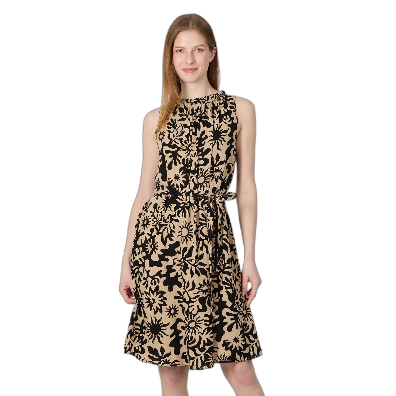 Kurzes Kleid, Damen Ragwear Isalie Print