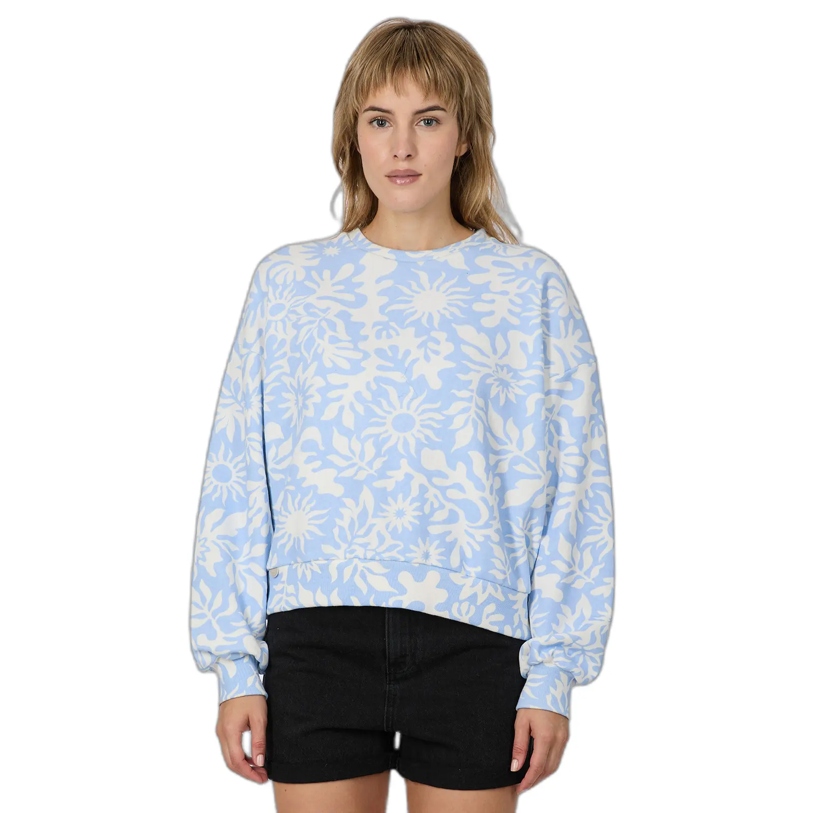 Felpa da donna  Wuss print