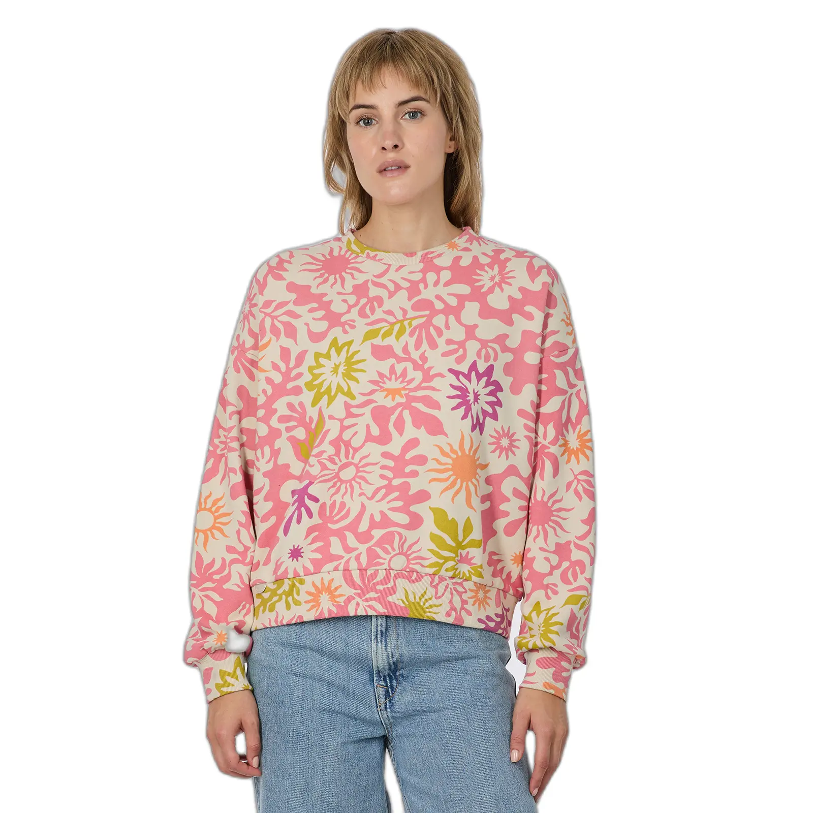Felpa da donna  Wuss print