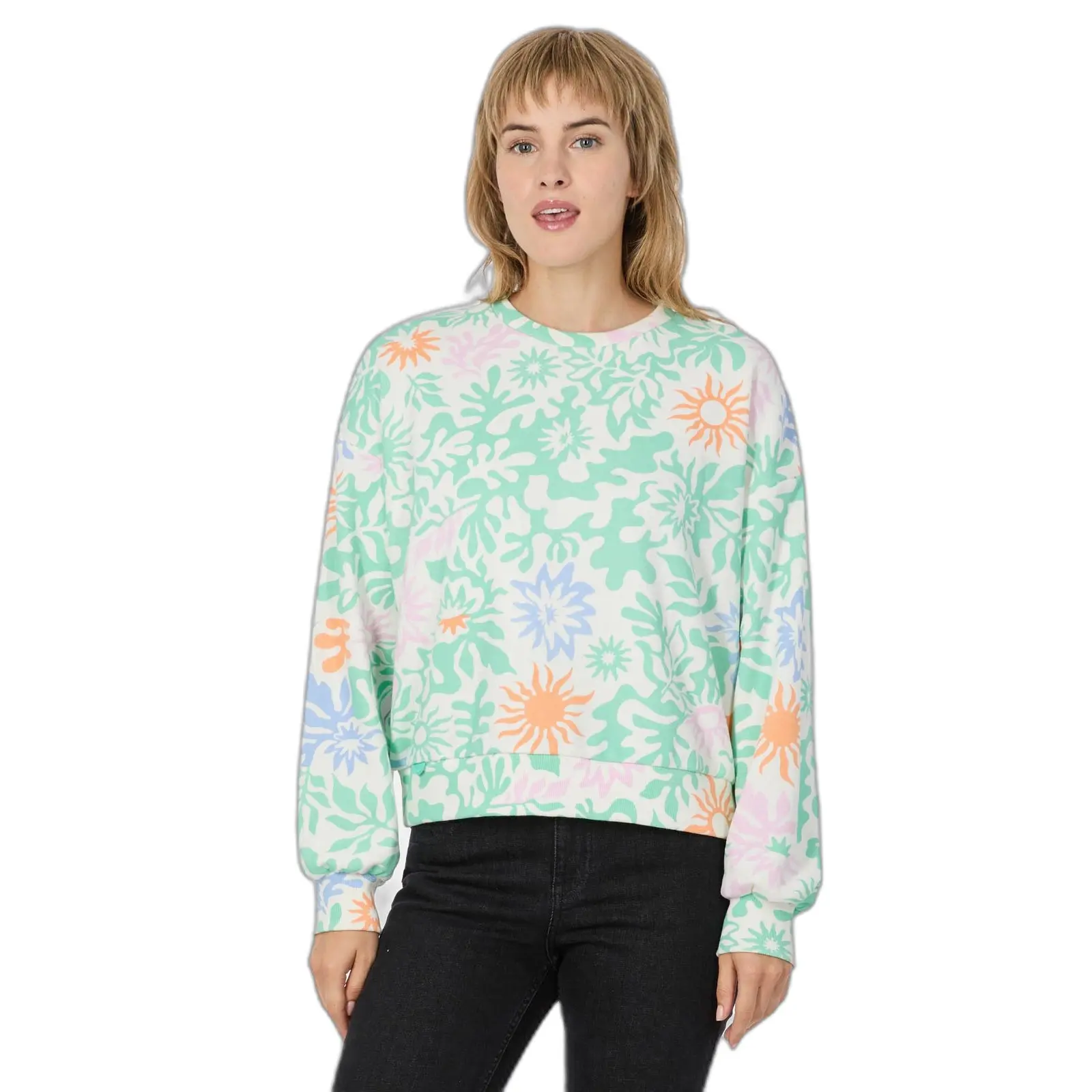Felpa da donna  Wuss print