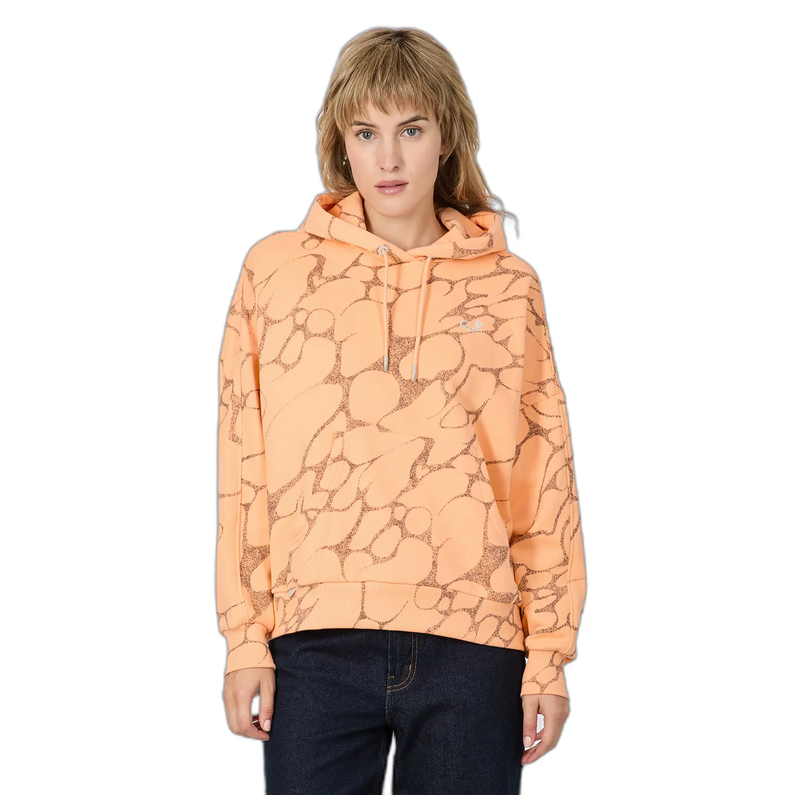 Felpa con cappuccio da donna  Pirita Print