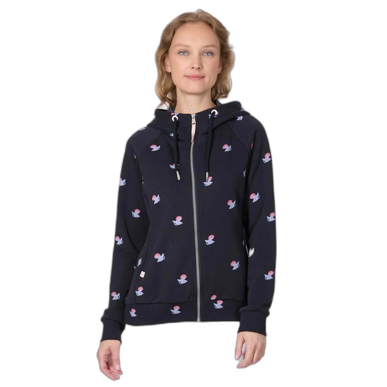 Felpa con cappuccio da donna  Fllawia Shells