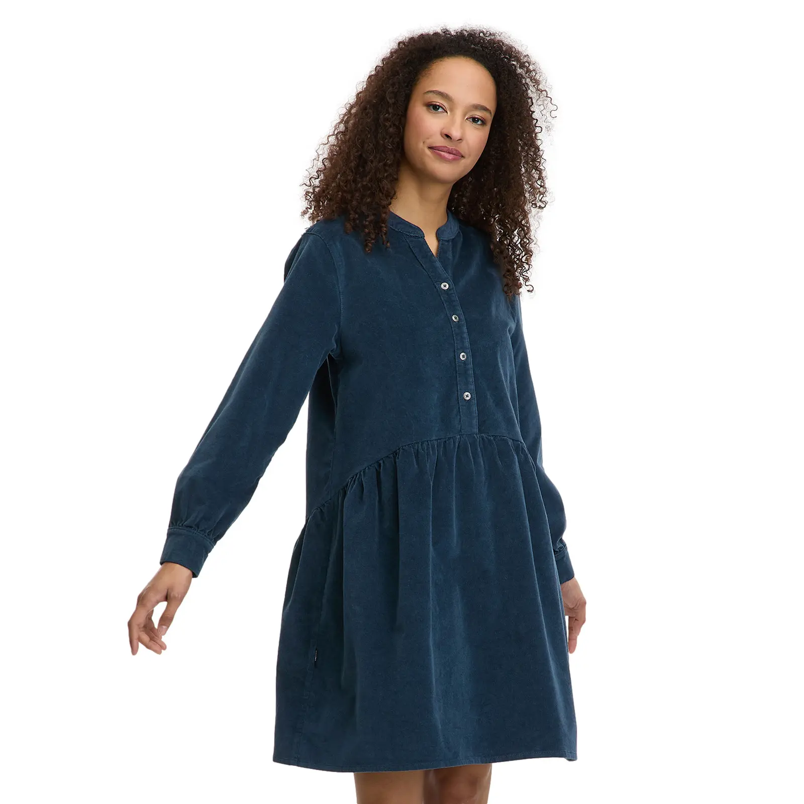 Hemdkleid Damen Ragwear Mull Cordy