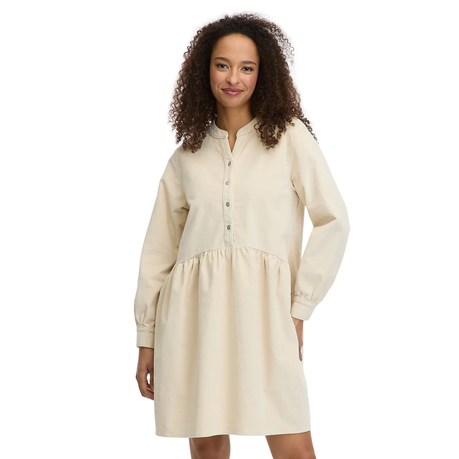 Hemdkleid Damen Ragwear Mull Cordy