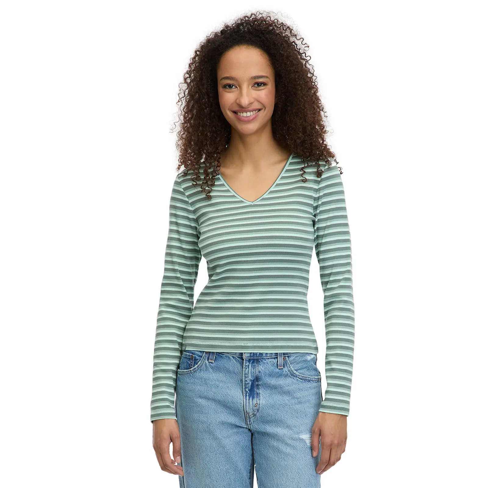 Langarmshirt Ragwear Janewe Stripes