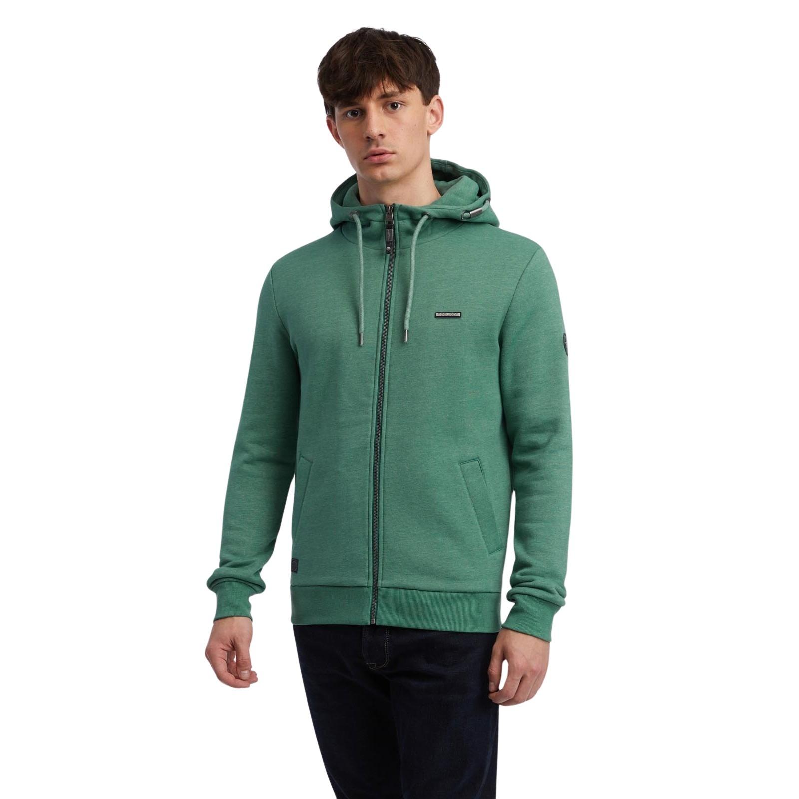 4064601940147 - Sweatshirt mit Reißverschluss und Kapuze Natte Zip