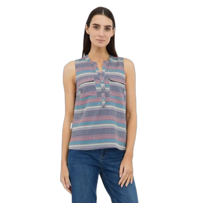 4252018555577 - Ärmellose Bluse Damen Romanna