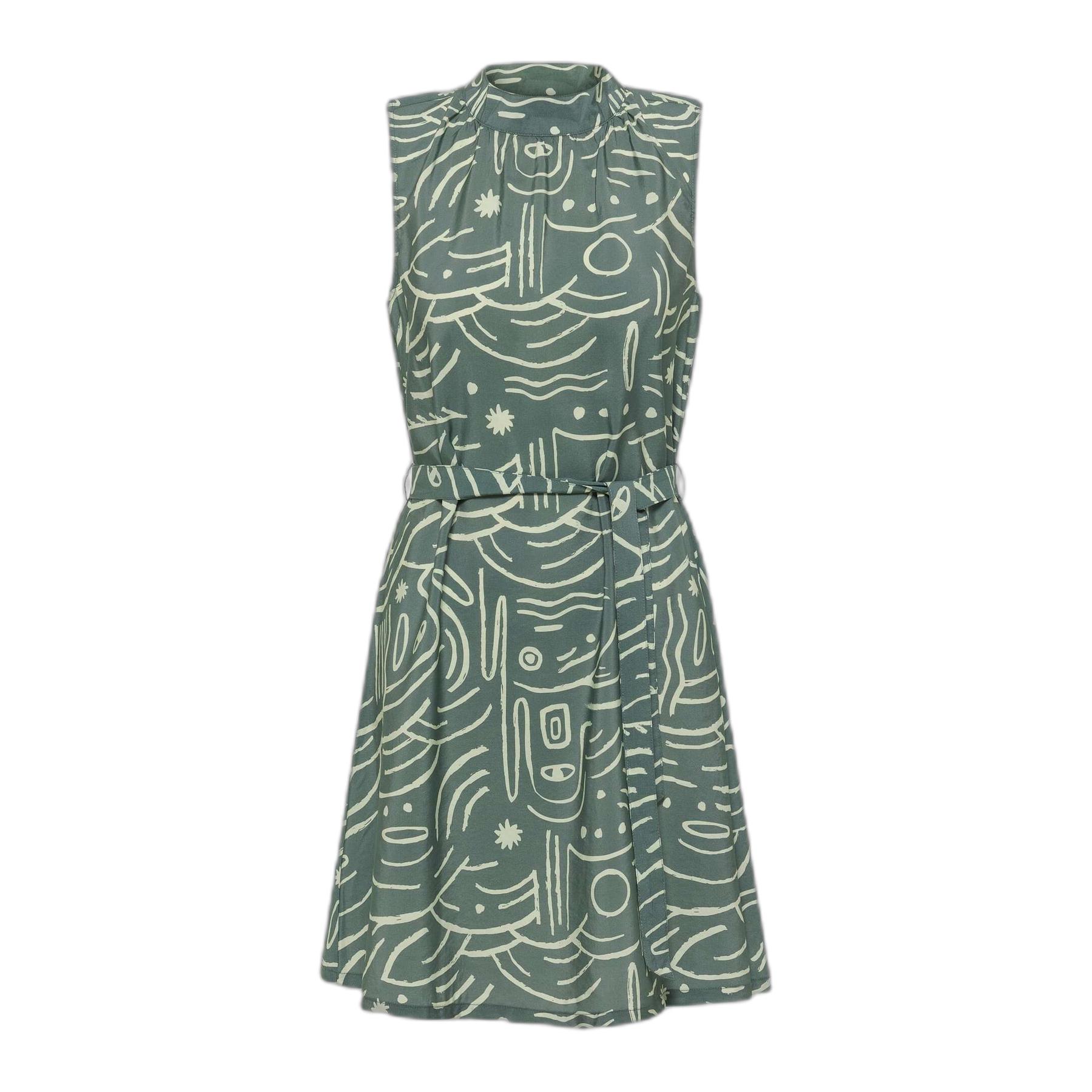 4252018563497 - Bedrucktes Kleid Damen Angyc