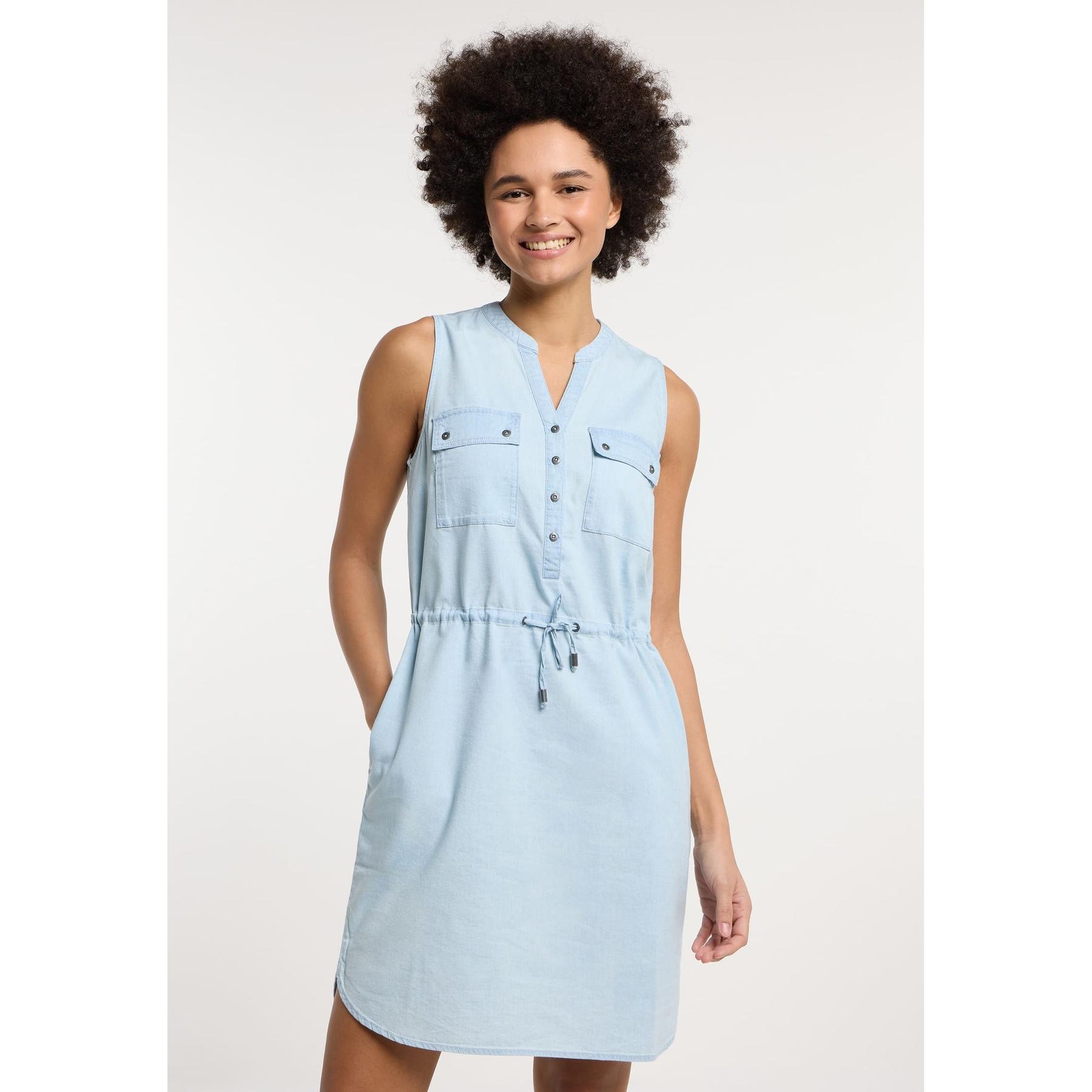 4252018564302 - Ärmelloses Jeanskleid Damen Roissin