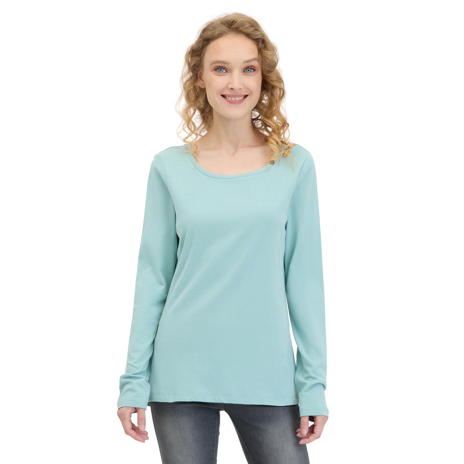 4252018565514 - T-shirt manches longues femme Fllorah Gots