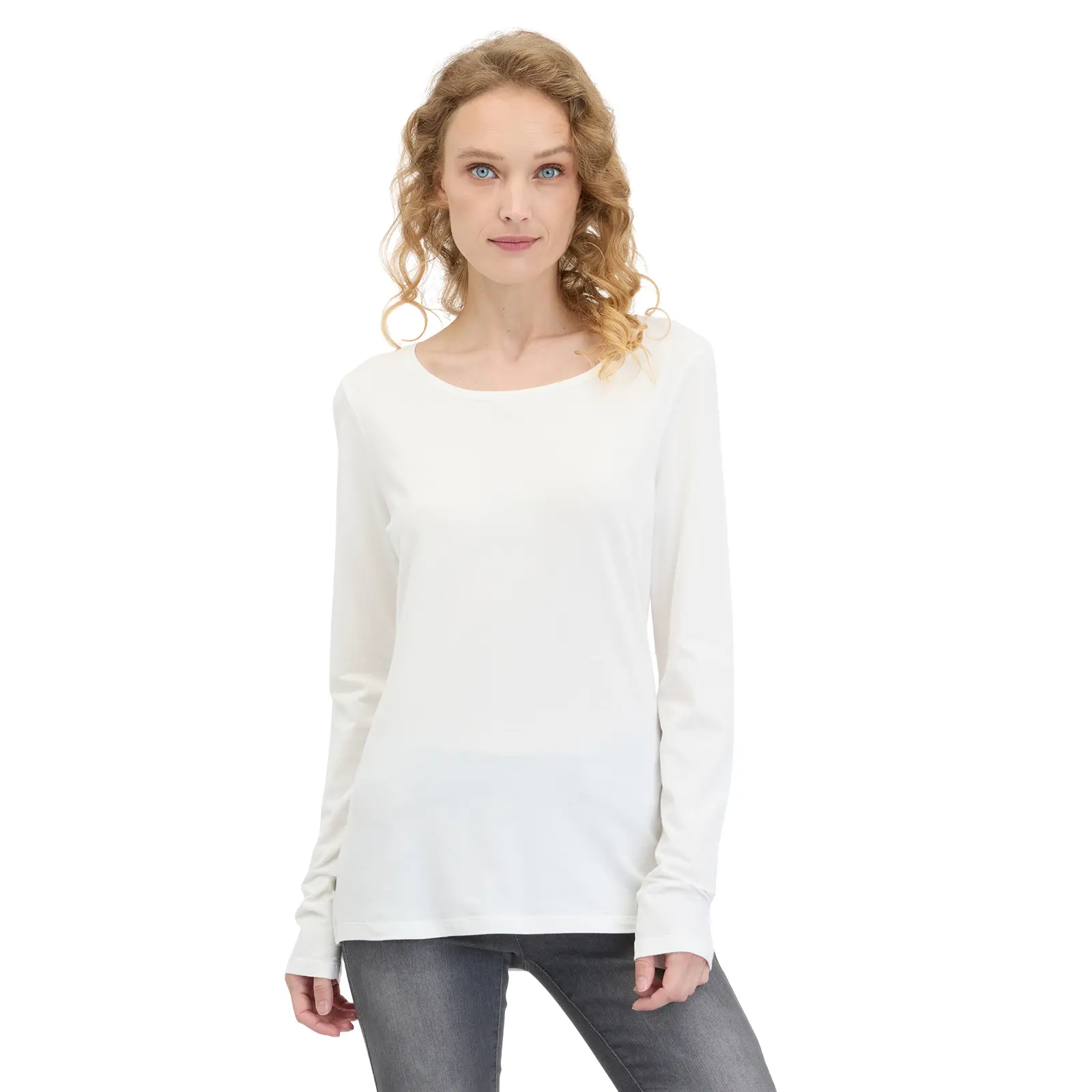 4252018565873 - T-shirt manches longues femme Fllorah Gots 4252018565873 - T-shirt manches longues femme Fllorah Gots