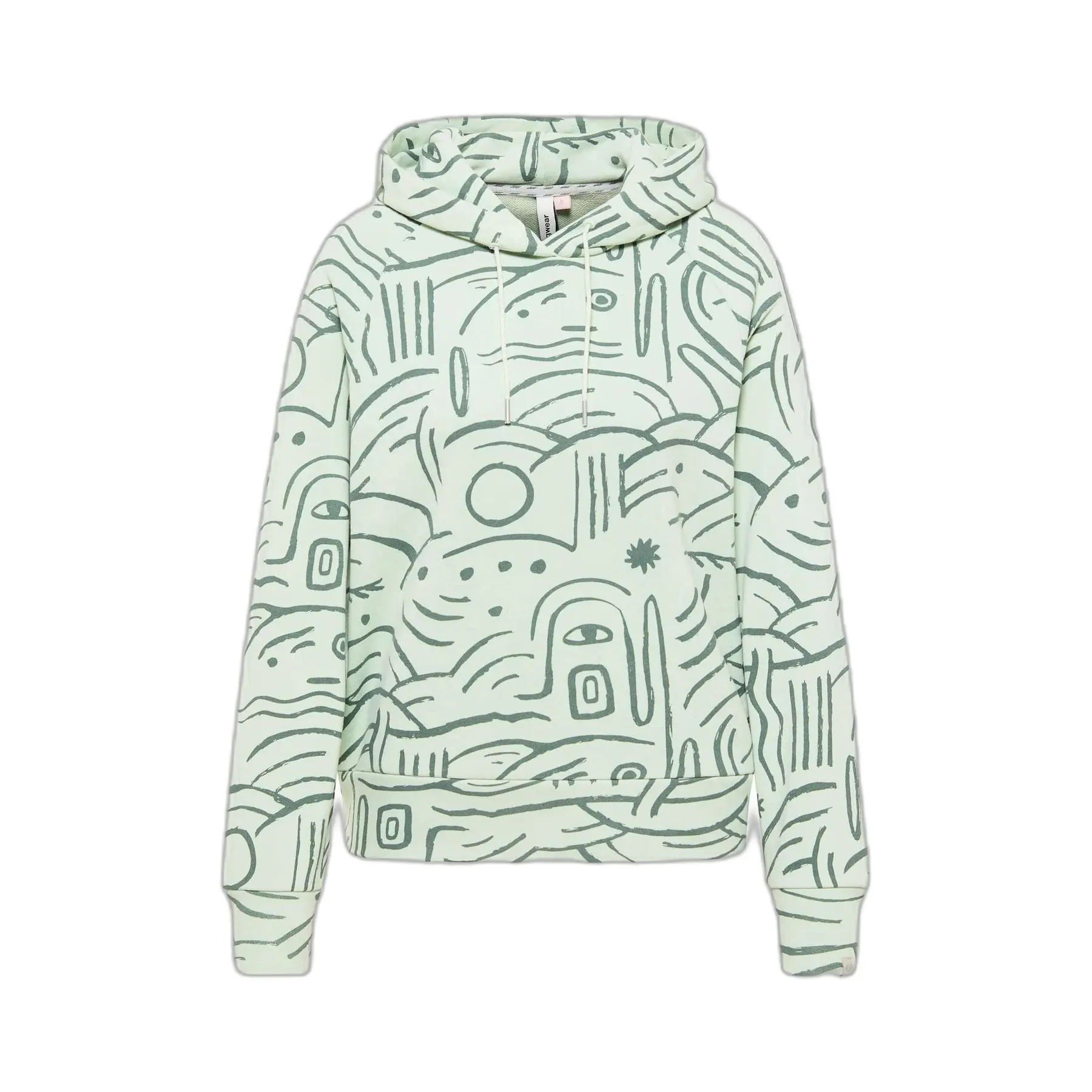 4252018574141 - Damen-Kapuzensweatshirt Tonna Print