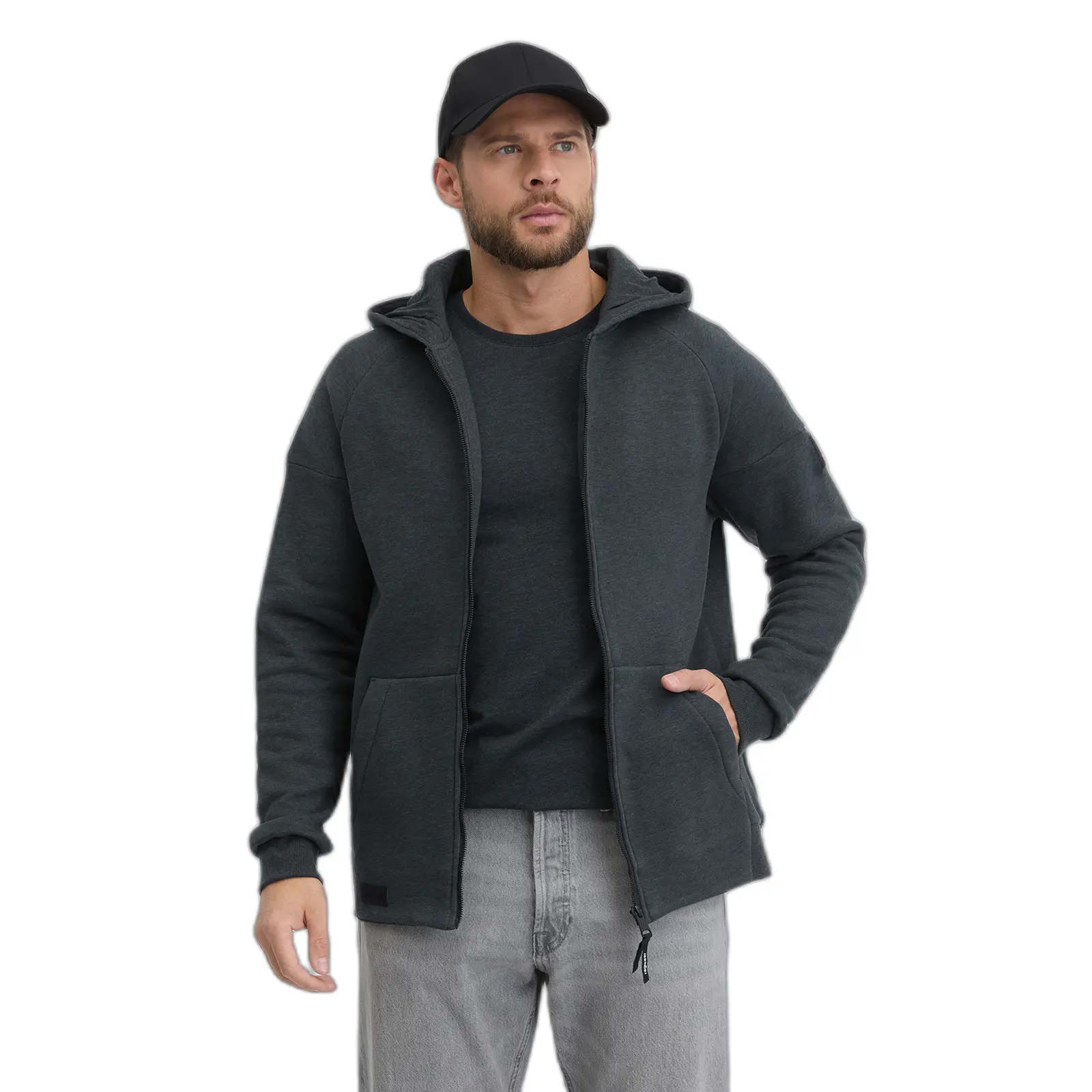 4252018616490 - Kapuzensweatshirt mit Reißverschluss Zenway