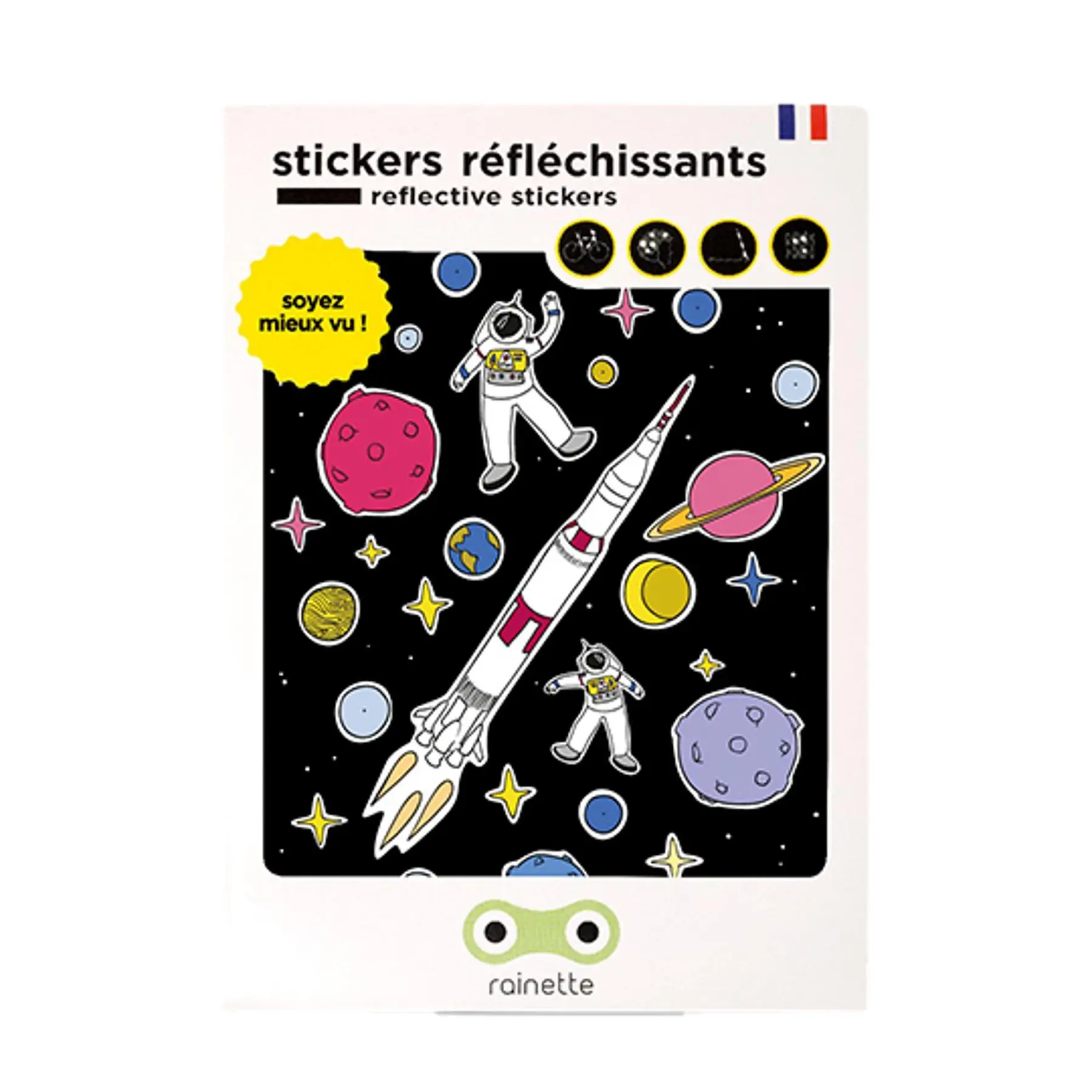 Image of Reflektierende Aufkleber Rainette Space