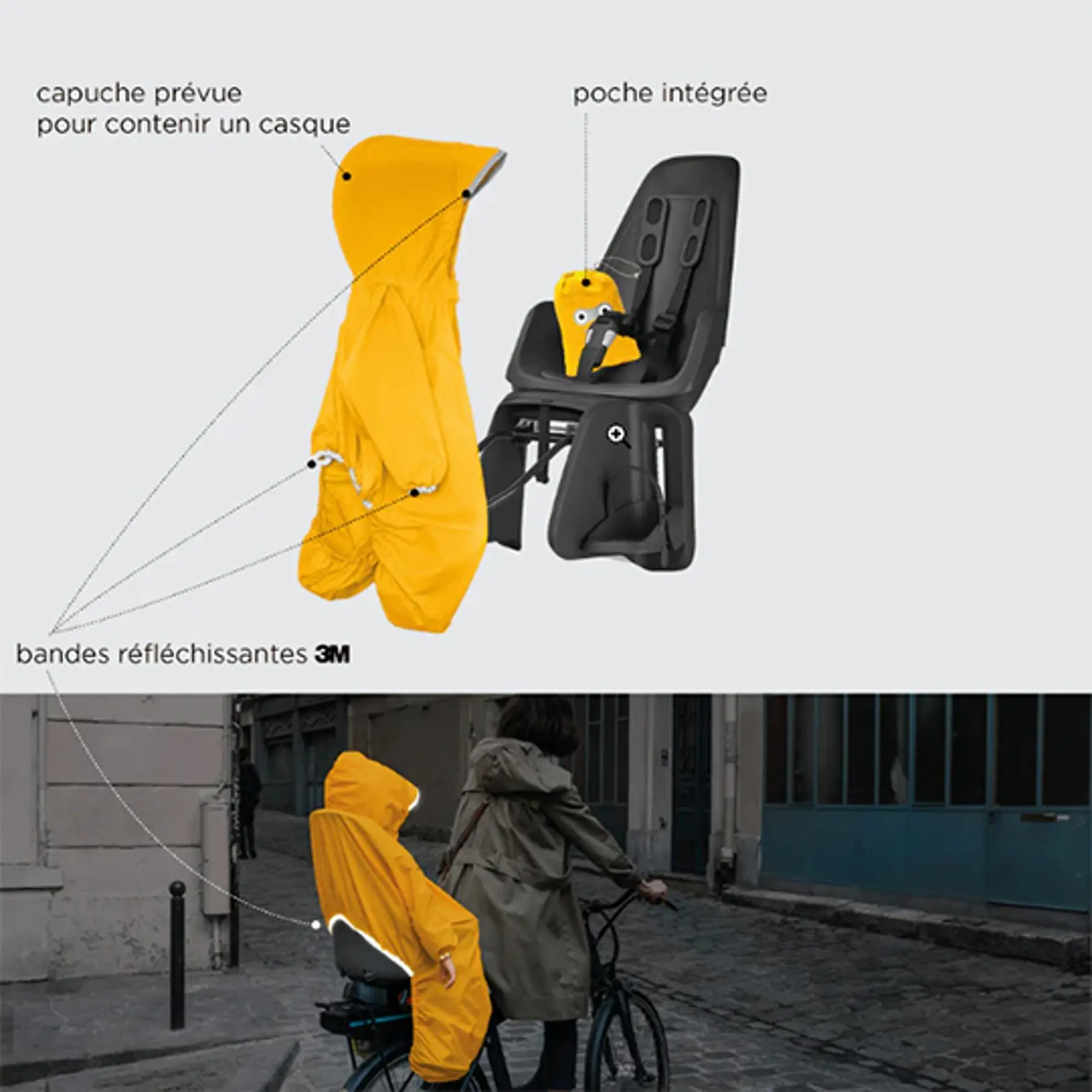 Wasserdichter Poncho, Baby Rainette