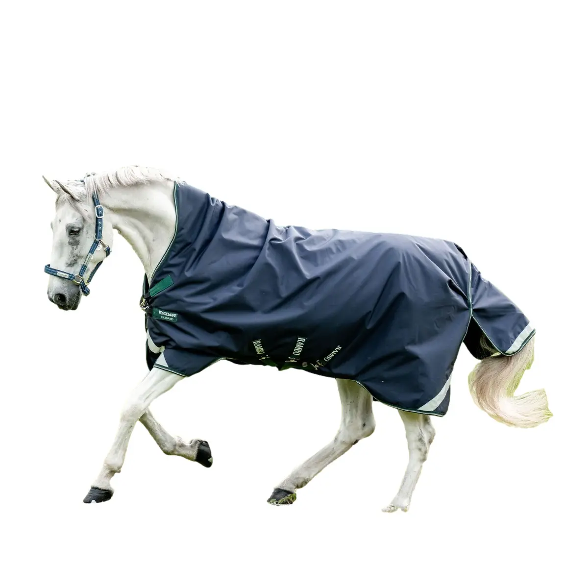 Couverture d'extérieur pour cheval Rambo 1680D Wug 200g