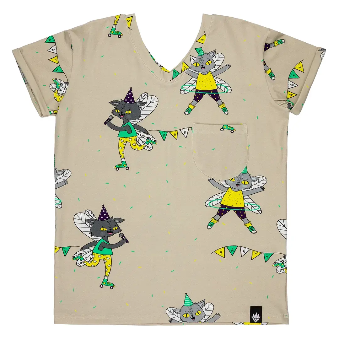 T-shirt fille Raspberry Republic Colorful
