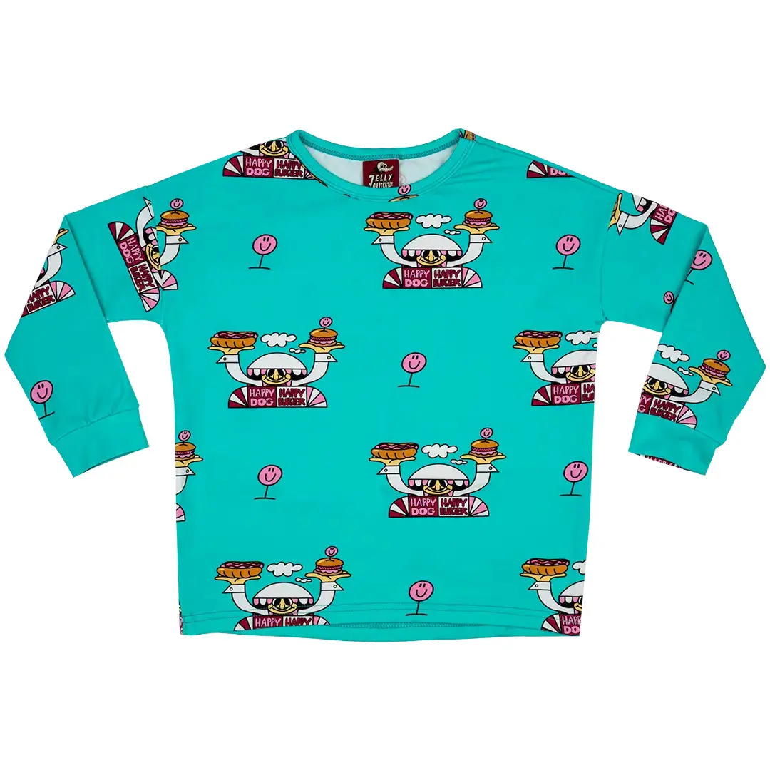 T-shirt met lange mouwen voor babymeisjes Raspberry Republic