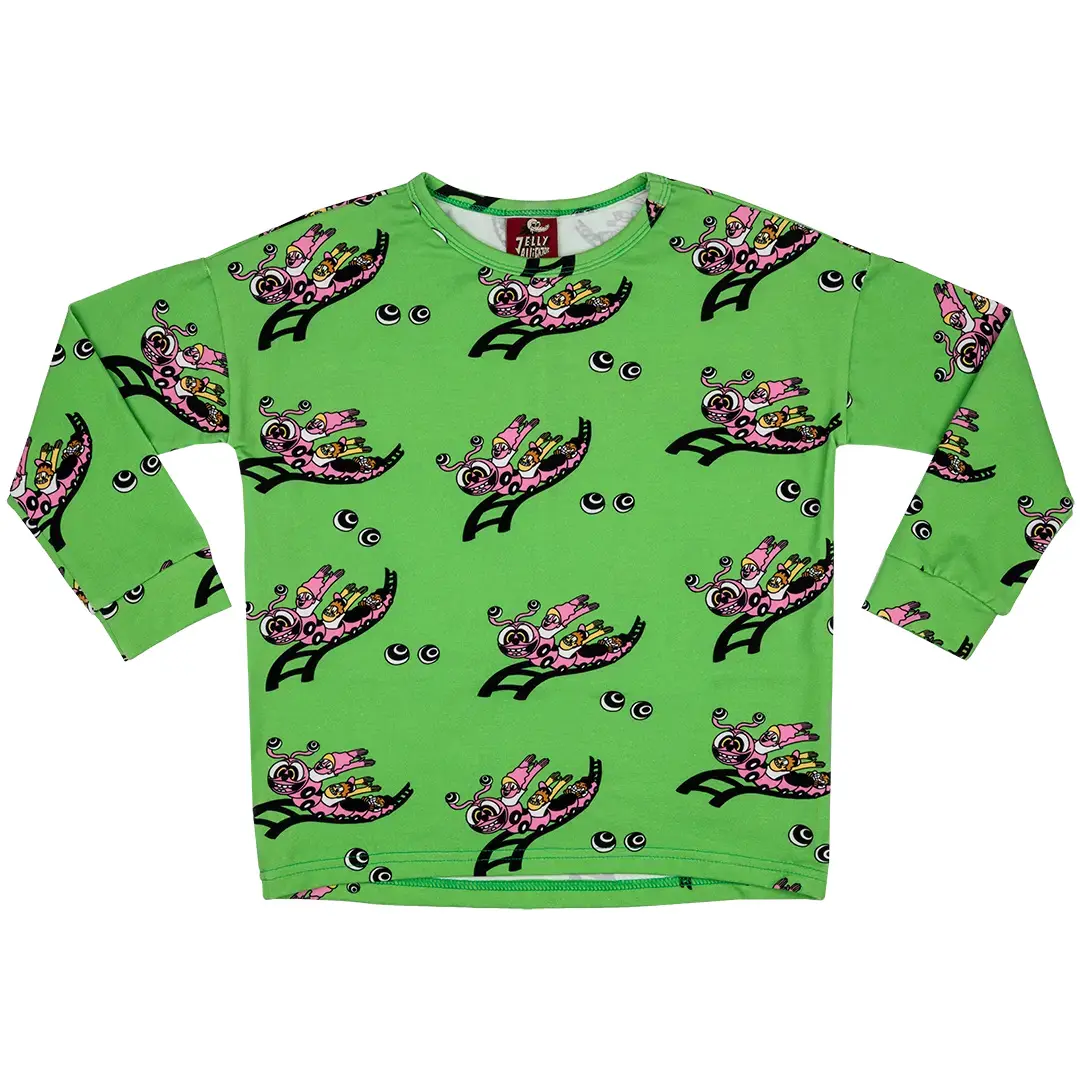 T-shirt met lange mouwen voor babymeisjes Raspberry Republic