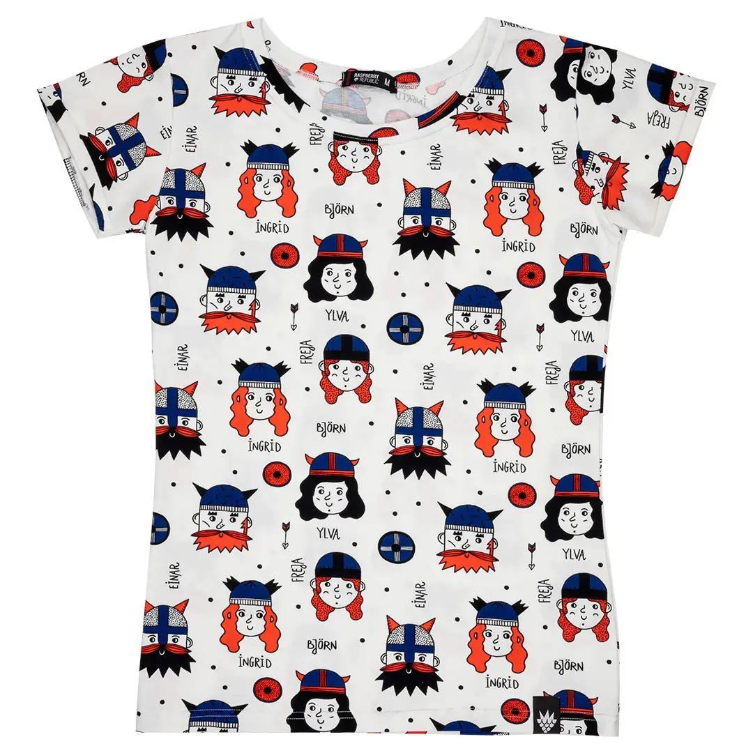 T-shirt fille Raspberry Republic Colorful
