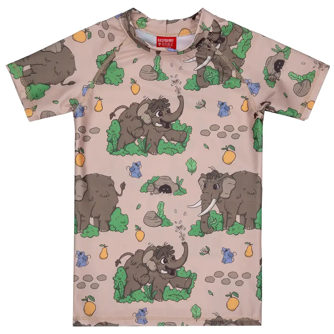 Children's bath T-shirt Raspberry Republic