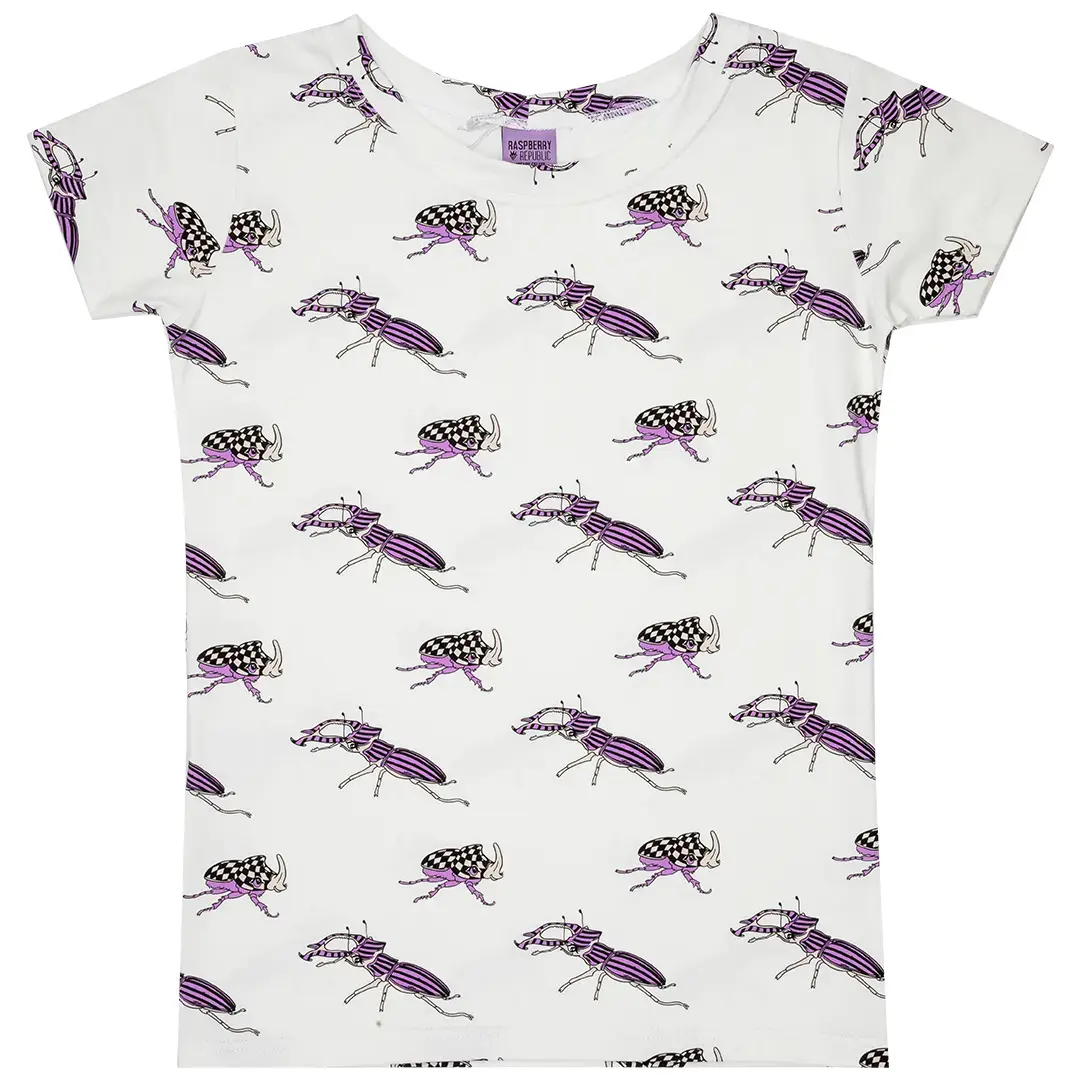 T-shirt fille Raspberry Republic Colorful