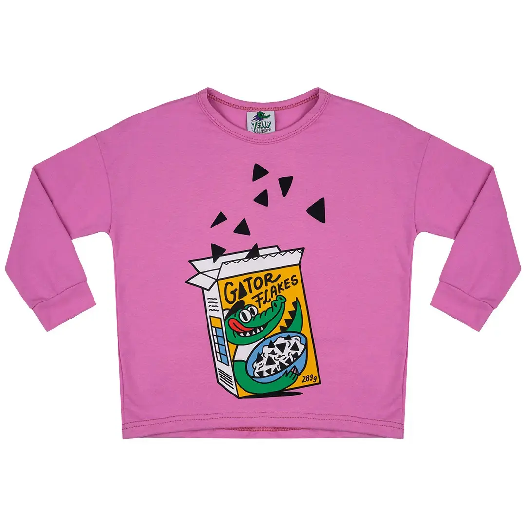 T-shirt manches longues bébé fille Raspberry Republic