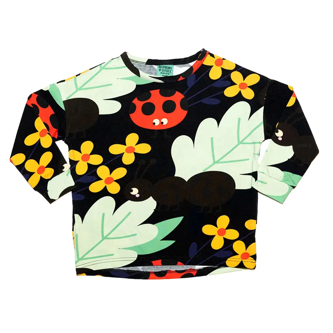 Langarmshirt Kind Raspberry Republic Anthill