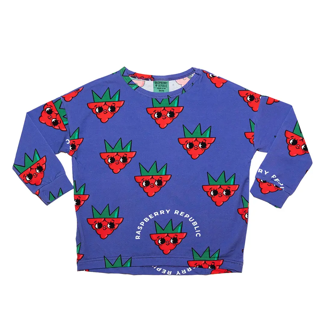 T-shirt met lange mouwen voor babymeisjes Raspberry Republic