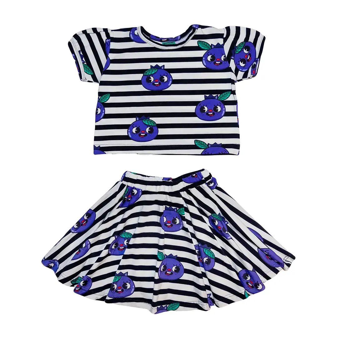 Image of Rock und Oberteil Set Baby Mädchen Raspberry Republic Blueberry Blast