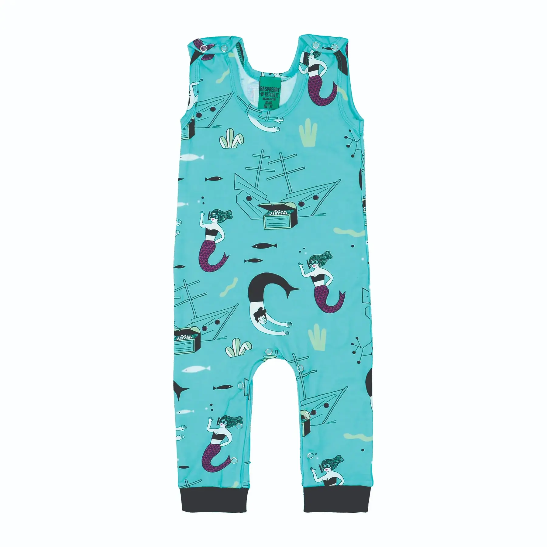 Baby overalls Raspberry Republic