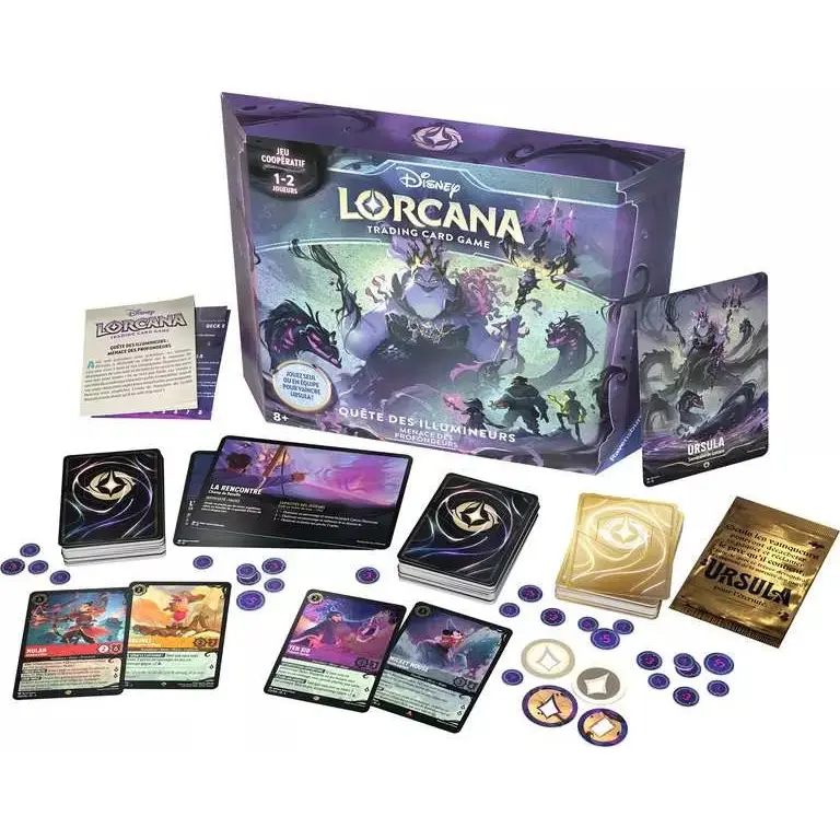 Kartenspiele Ravensburger Lorcana - Quête des Illumineurs : Menace des profondeurs