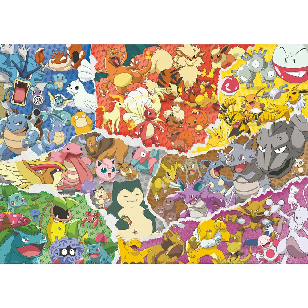 Puzzle mit 1000 Teilen Ravensburger Pokemon