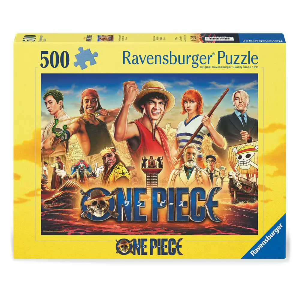 Puzzle mit 500 Teilen Ravensburger One Piece