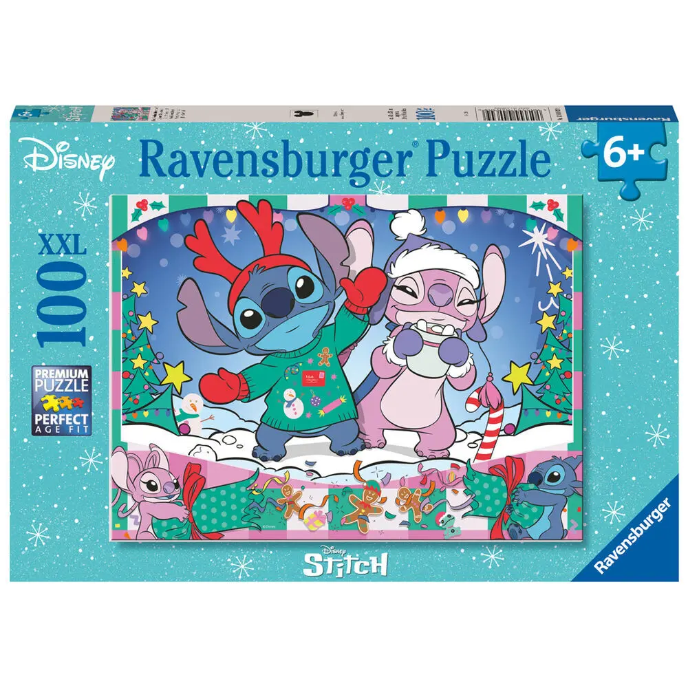 Puzzle mit 100 Teilen Ravensburger Disney Stitch
