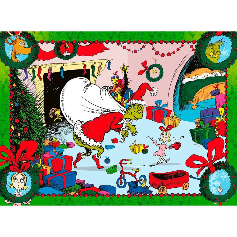 Puzzle mit 100 Teilen Ravensburger The Grinch